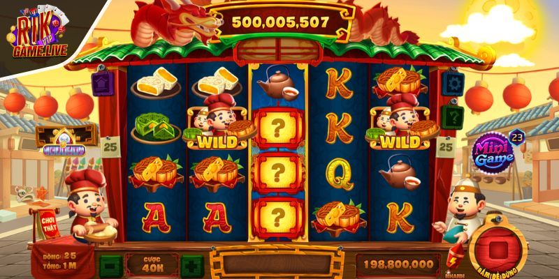 Các tính năng khi chơi Phá Cỗ Đèn Rồng tại RIKVIP