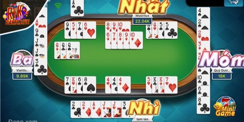 Quy tắc tính điểm trong một ván Tá lả