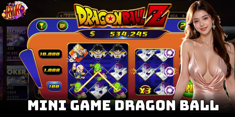 Trải nghiệm phiêu lưu thú vị cùng mini game dragon ball
