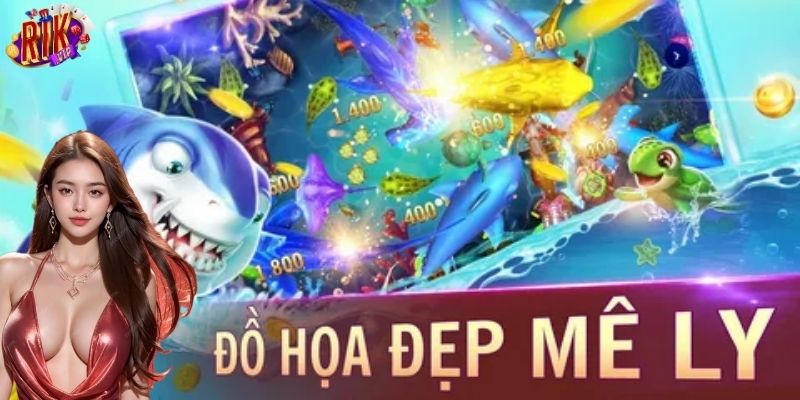 Được thiết kế với đồ họa sống động, giao diện đẹp mê ly